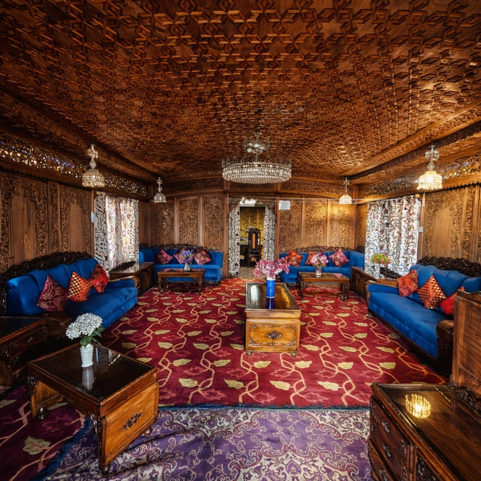 Amina Houseboat on Dal Lake, Srinagar